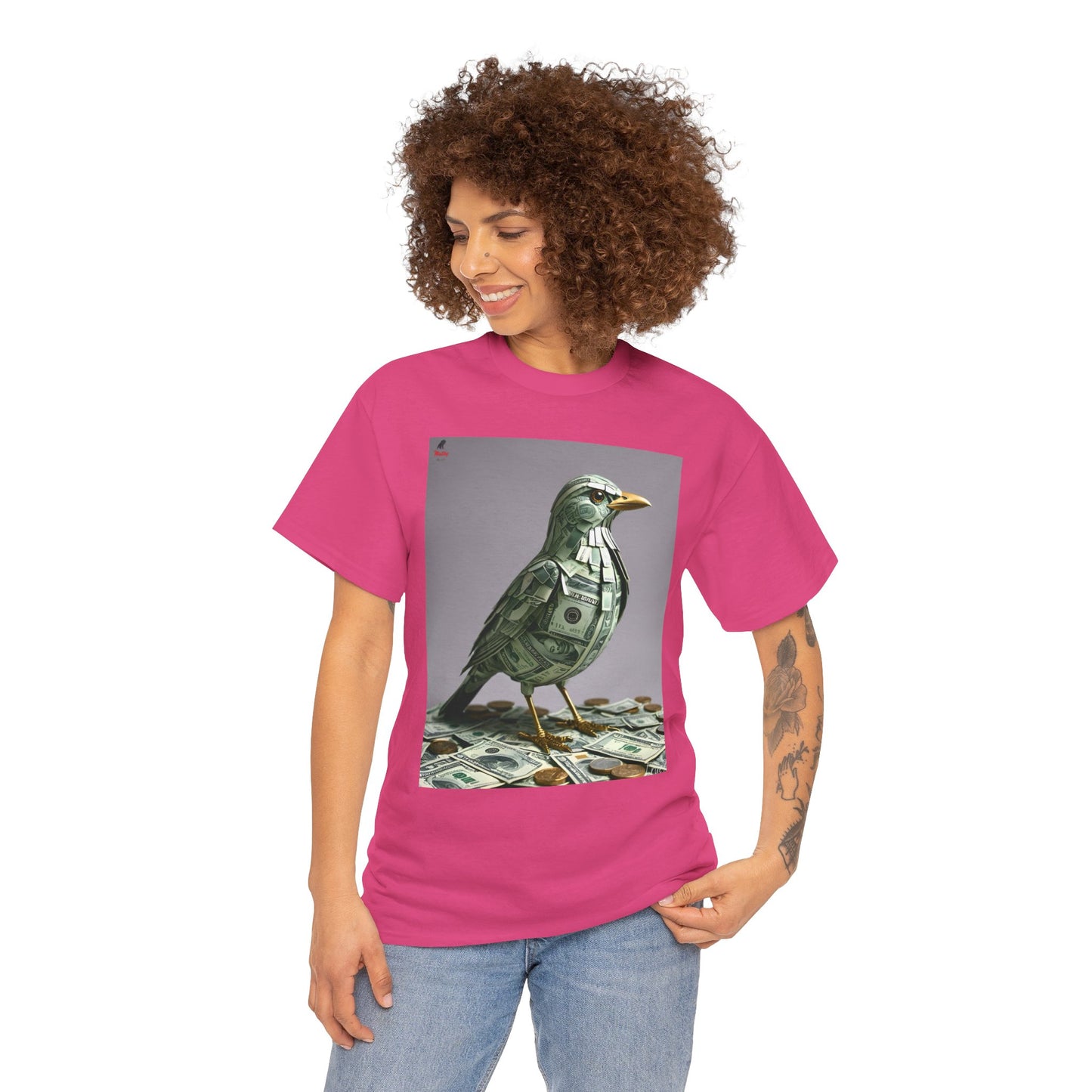 M$ney Bird Heavy Cotton Tee