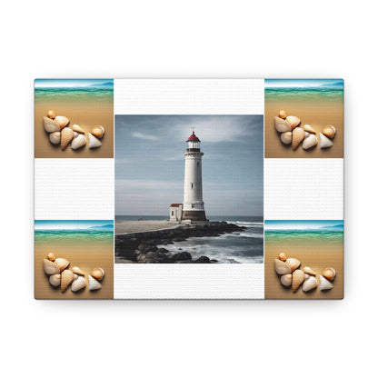 Lighthouse White Canvas Gallery Wraps