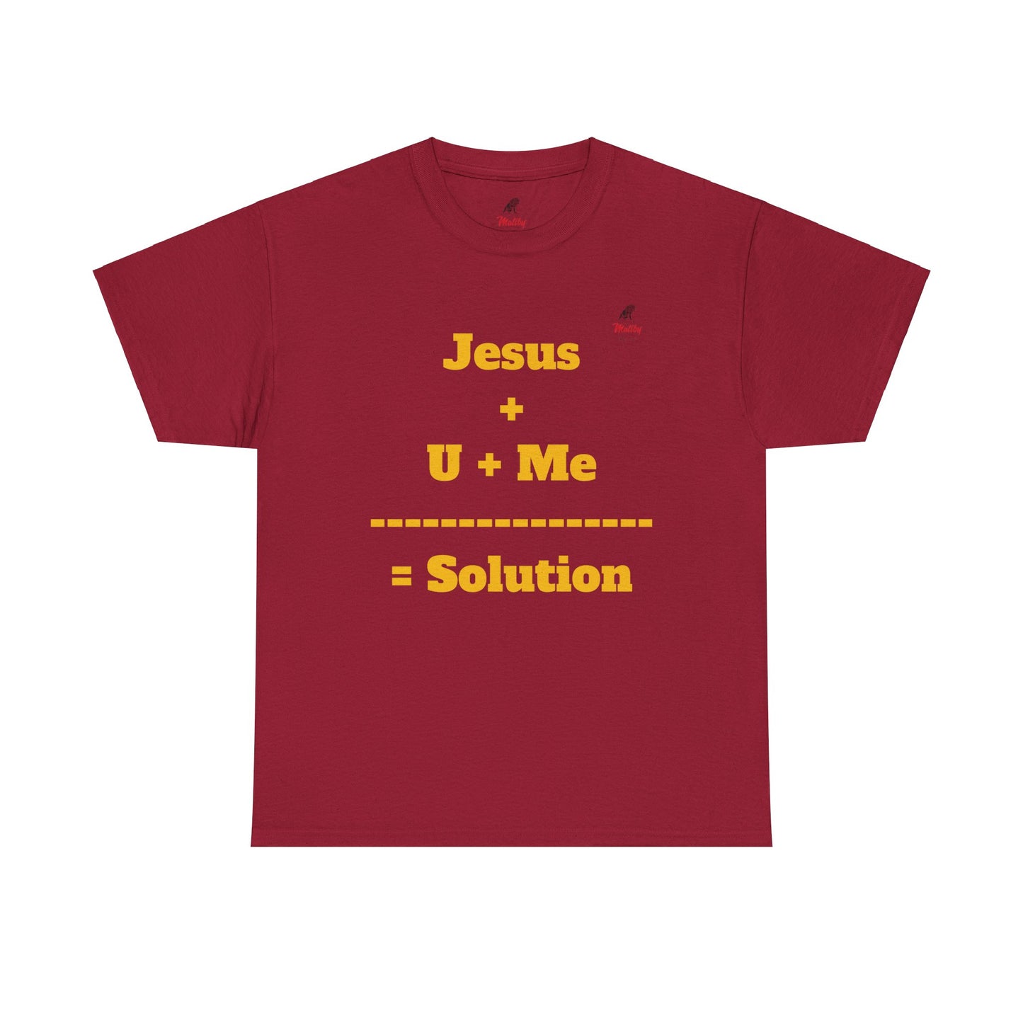 Jesus+U+Me Unisex Heavy Cotton Tee