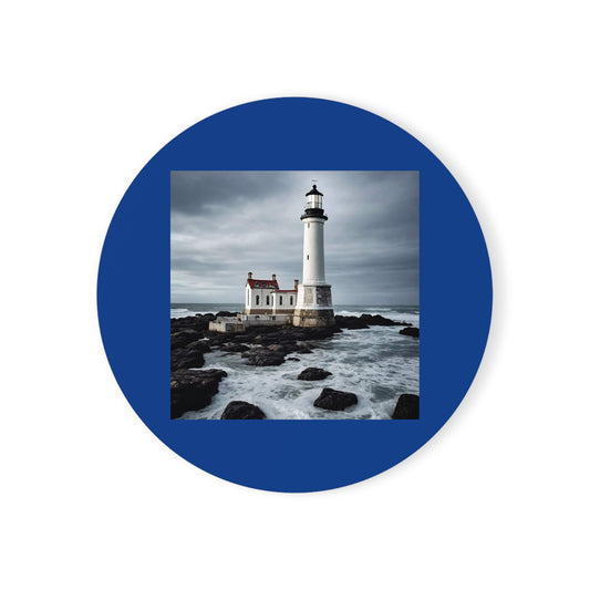 Matiby Lighthouse Cork Back Coaster