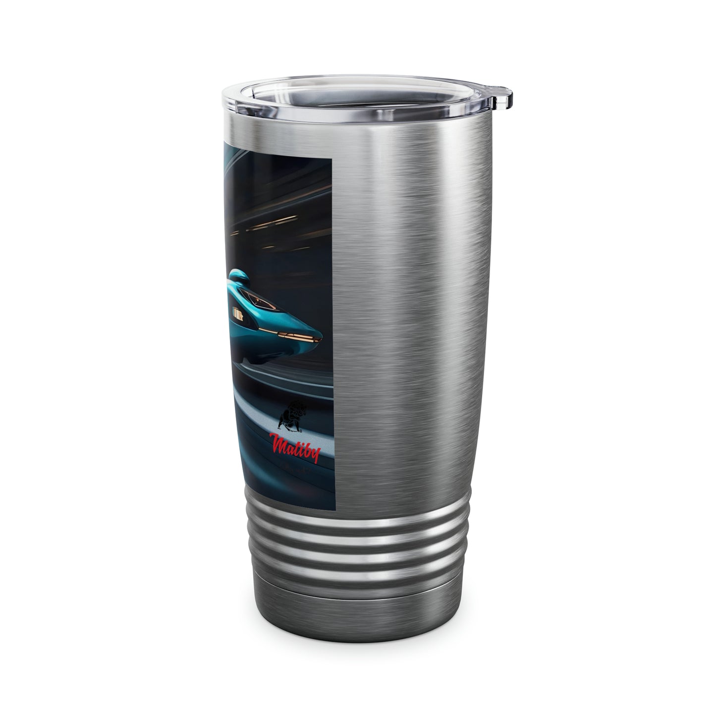 Artzy Flying Car Ringneck Tumbler, 20oz