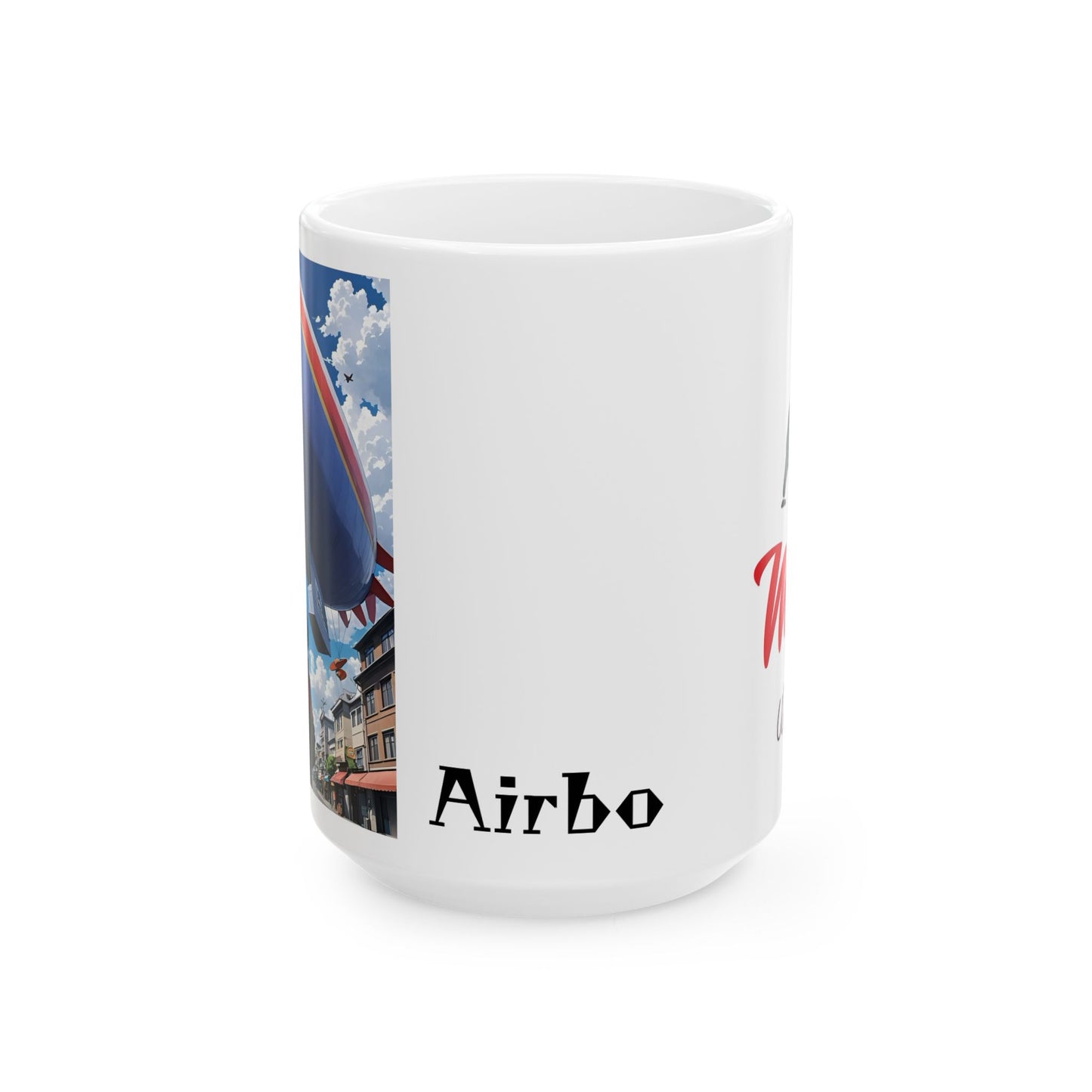 Matiby Airbo Ceramic Mug, (11oz, 15oz)