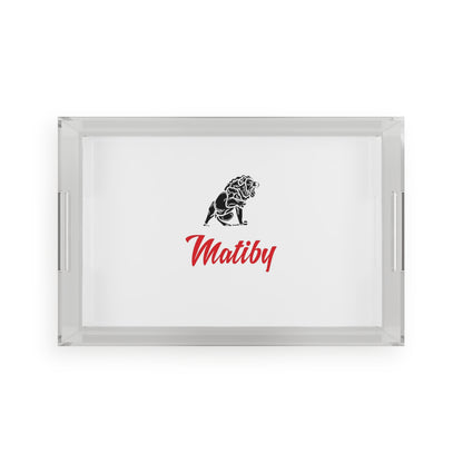 Matiby Acrylic Serving Tray