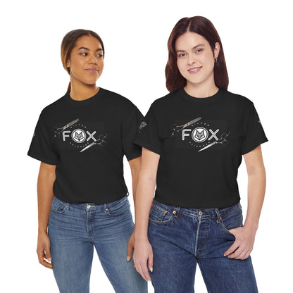 Silver Fox Scissors Unisex Heavy Cotton Tee