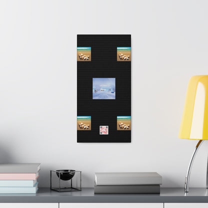 Matiby QR Black Canvas Gallery Wraps