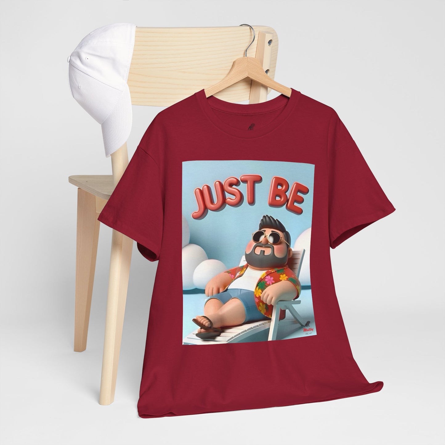 Just Be Unisex Heavy Cotton Tee