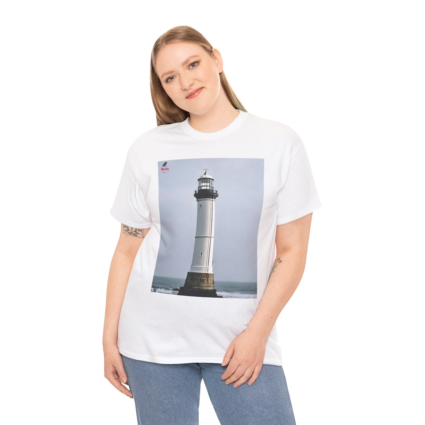 Lighthouse Unisex Heavy Cotton Tee