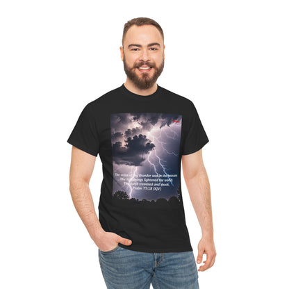 Lightning Style Thunder Unisex Heavy Cotton Tee