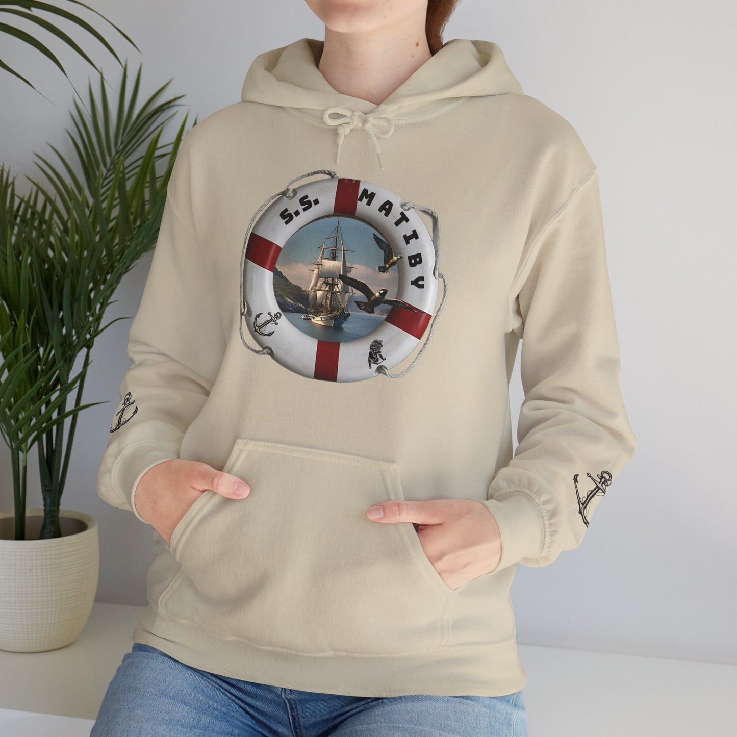 Nautical S.S. Matiby Unisex Heavy Blend™ Hooded Sweatshirt