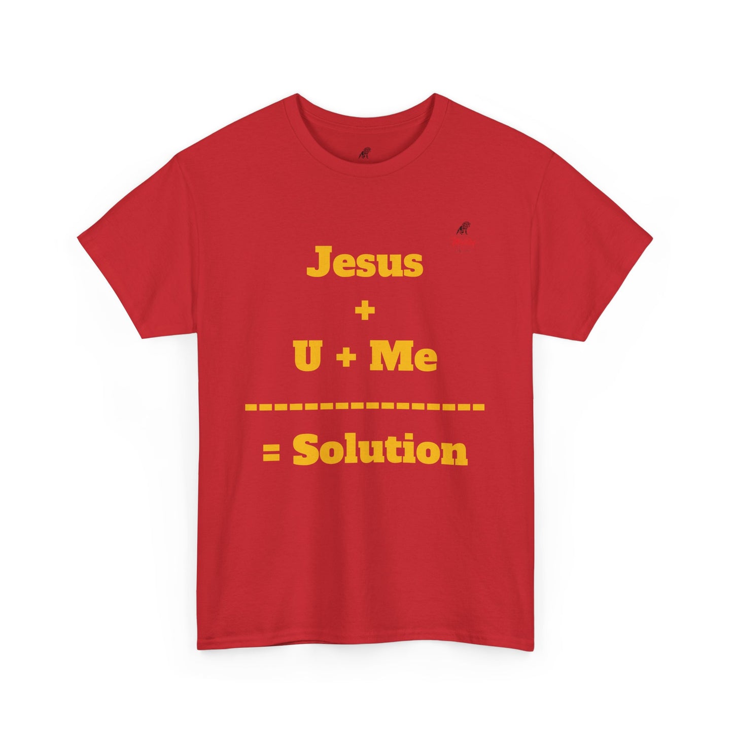 Jesus+U+Me Unisex Heavy Cotton Tee