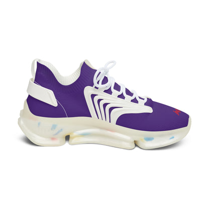 Women's Purple Mesh Sneakers