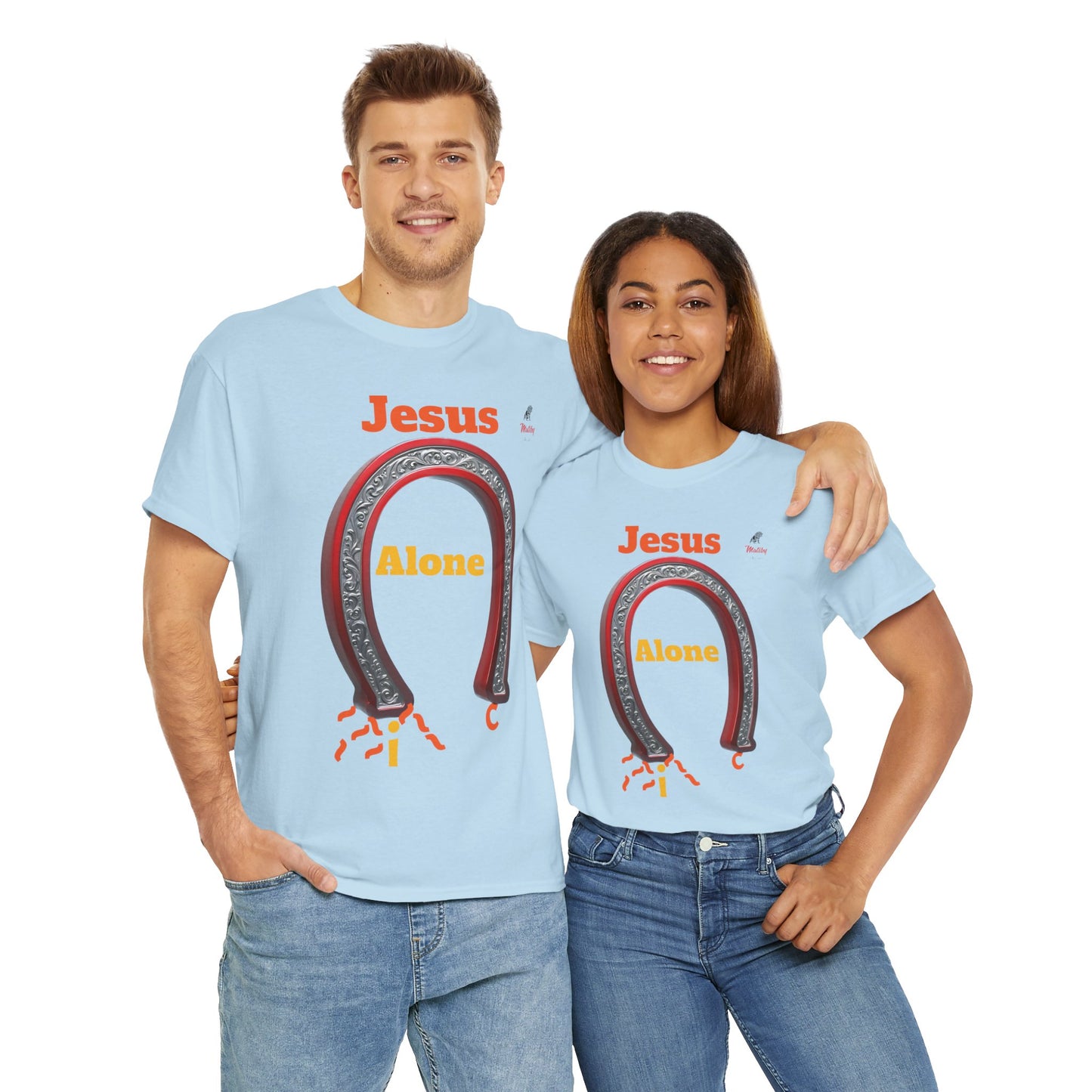 Magnetic Jesus The Original Unisex Heavy Cotton Tee