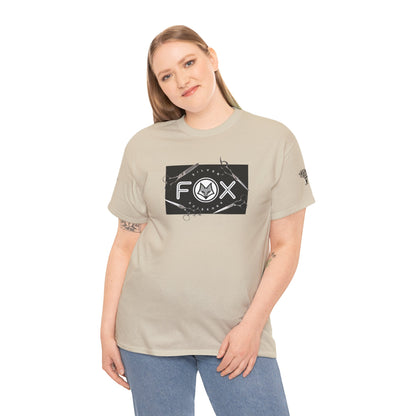 Silver Fox Scissors Unisex Heavy Cotton Tee