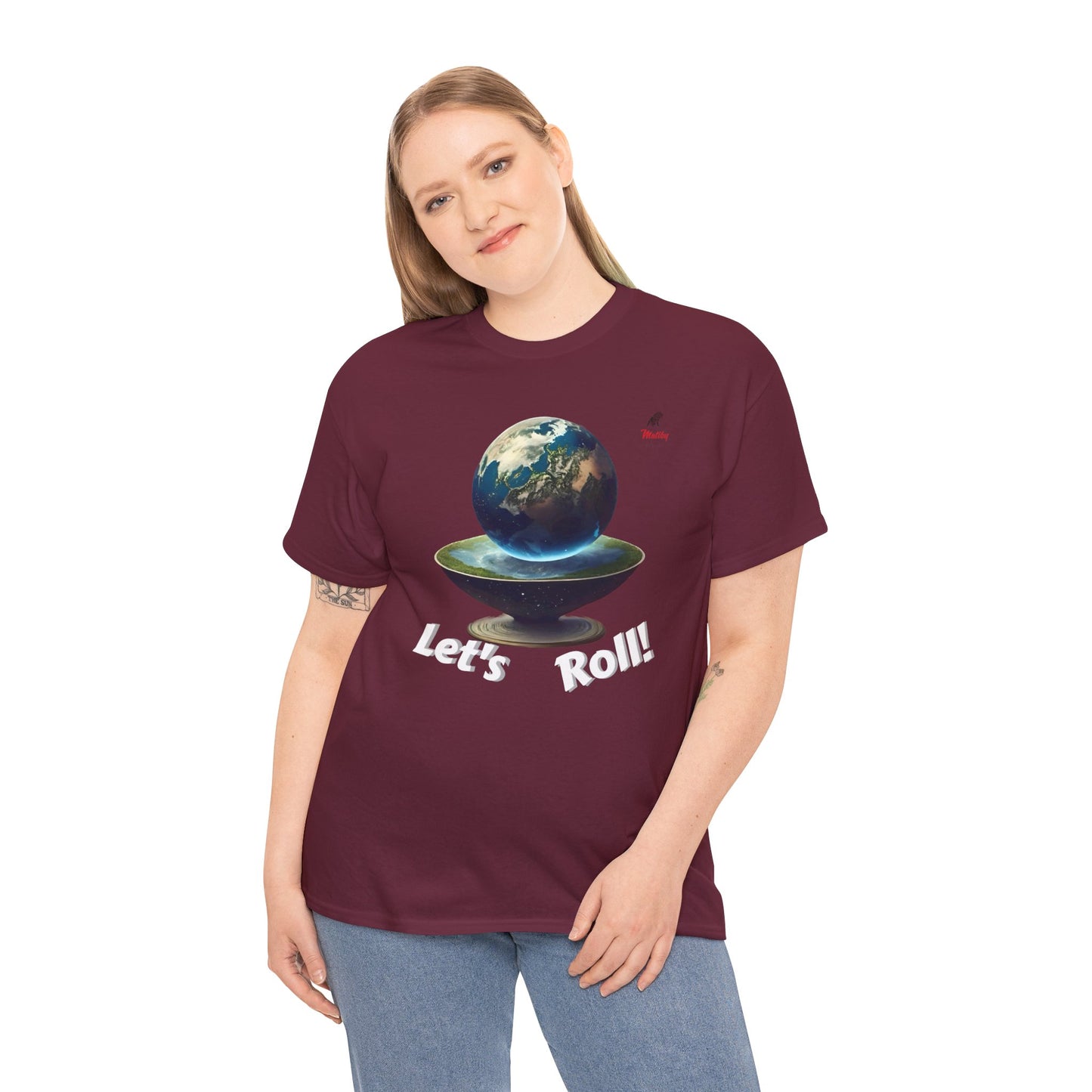 Let's Roll! Unisex Heavy Cotton Tee