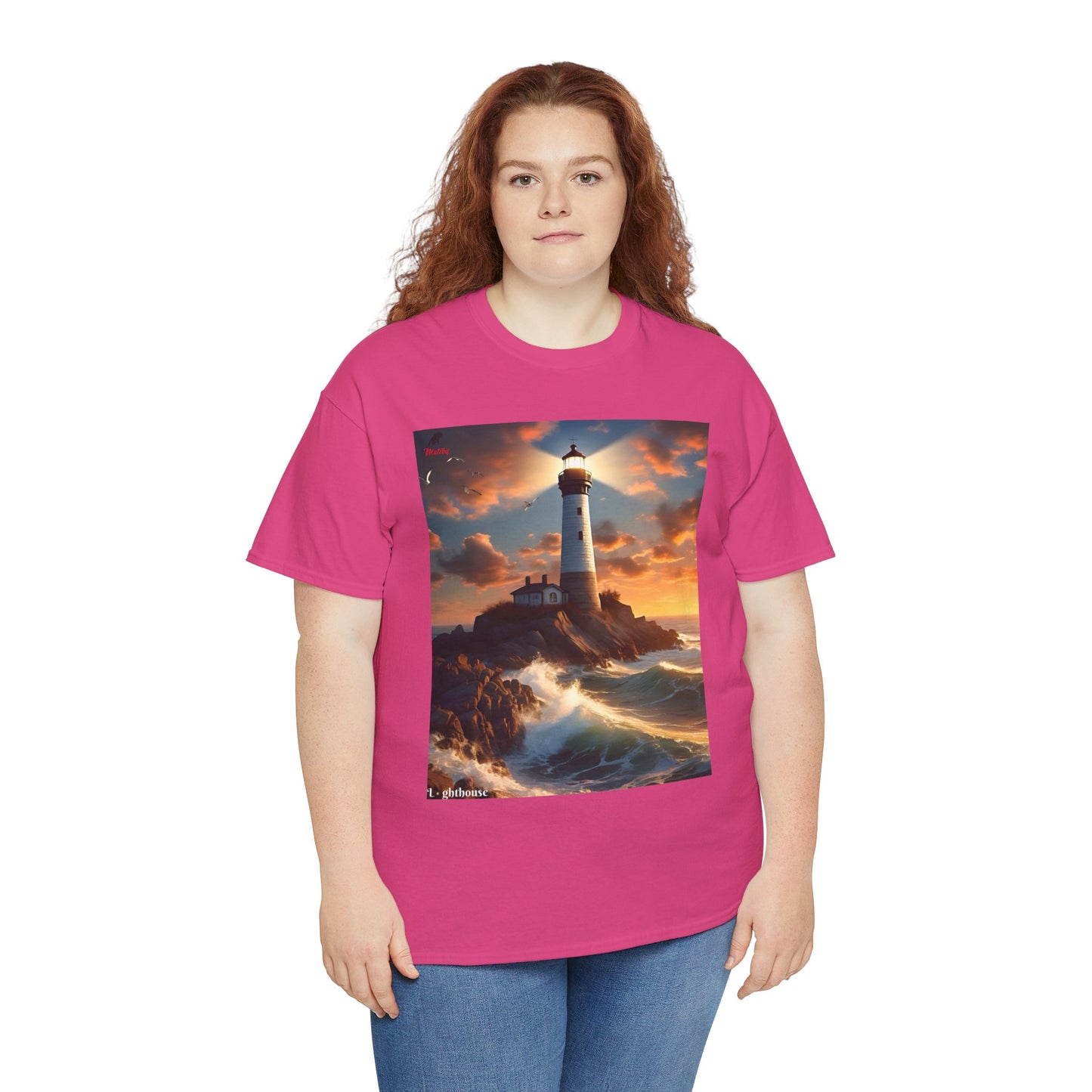 Lighthouse Unisex Heavy Cotton Tee