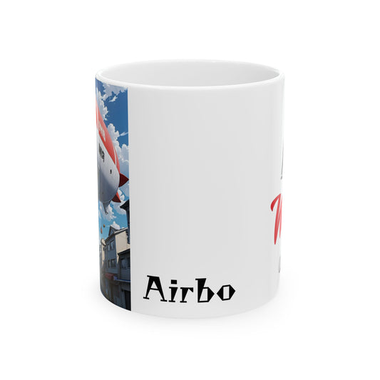 Matiby Airbo Ceramic Mug, (11oz, 15oz)