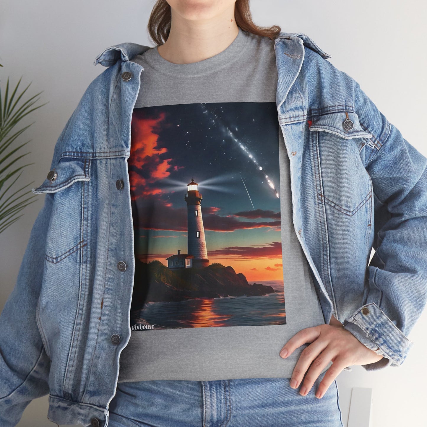 Lighthouse Unisex Heavy Cotton Tee