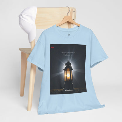 Lighthouse Psalm 119 Unisex Heavy Cotton Tee