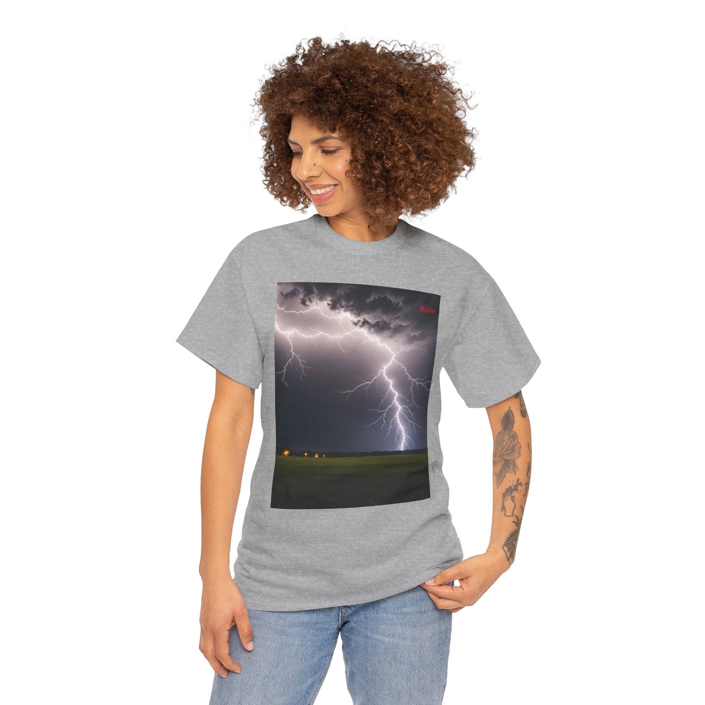 Lightning Style Unisex Heavy Cotton Tee