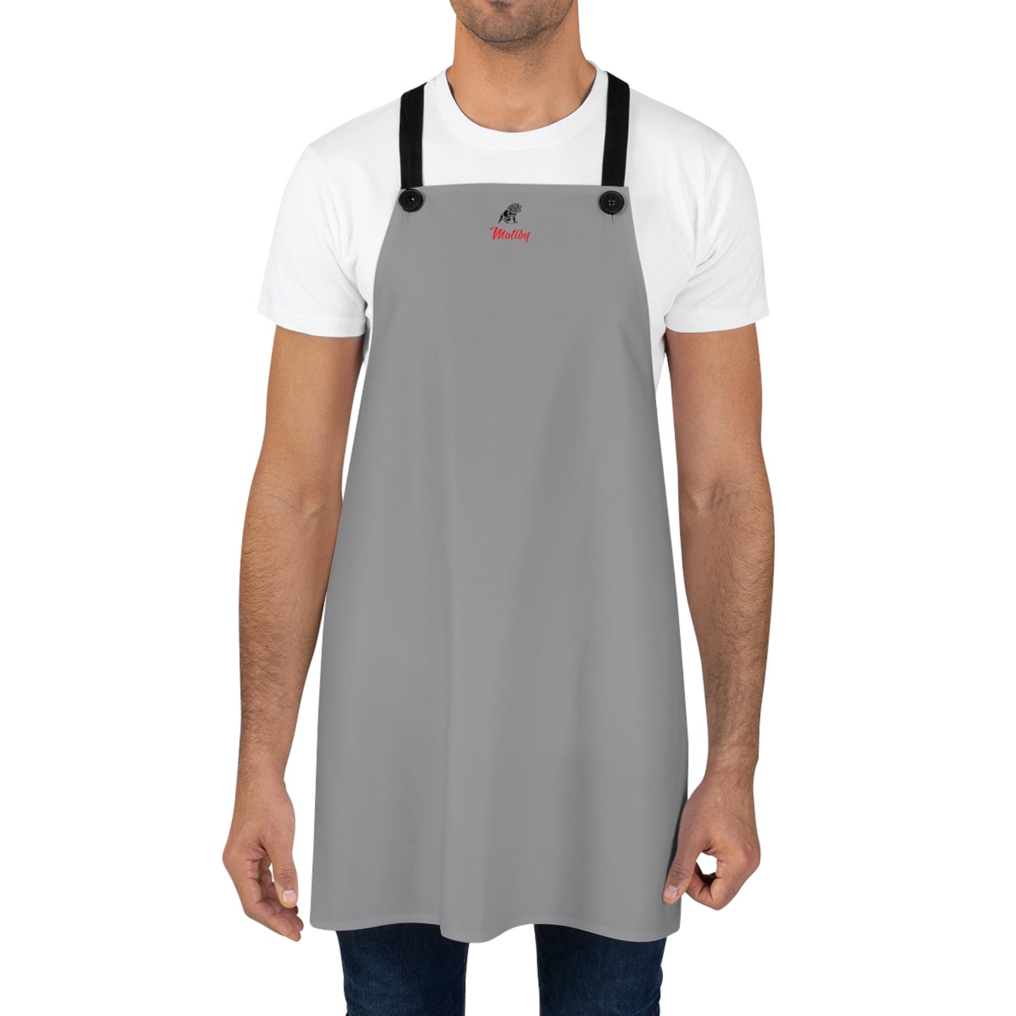 Matiby Grey Apron (AOP)