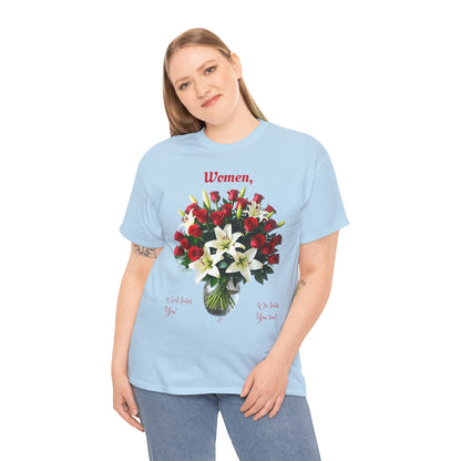 Women! Unisex Heavy Cotton Tee