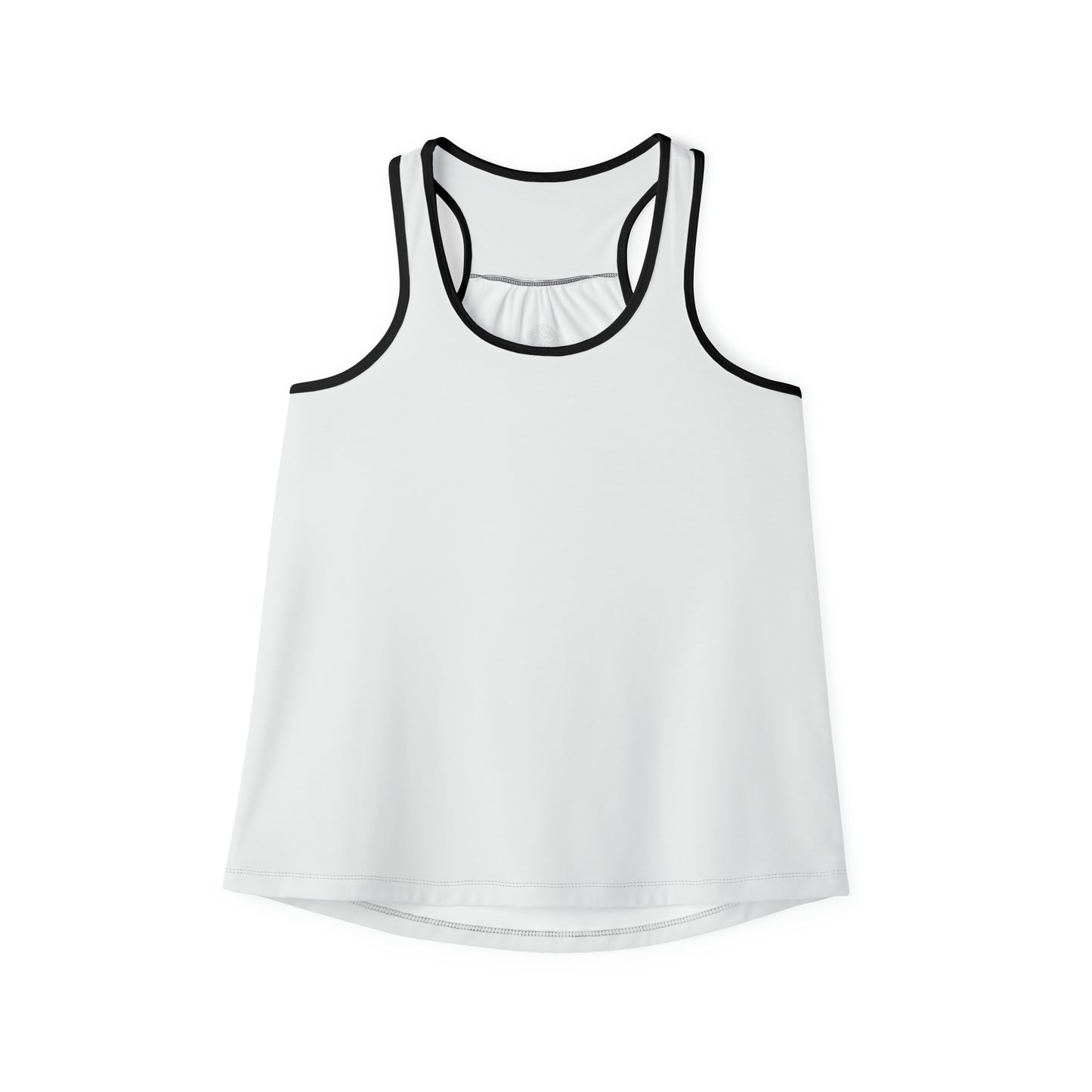 Women's White Tank Top (AOP)