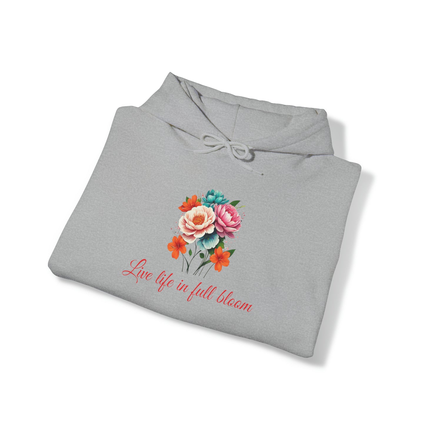 Flower Unisex Heavy Blend™ Hooded Sweatshirt