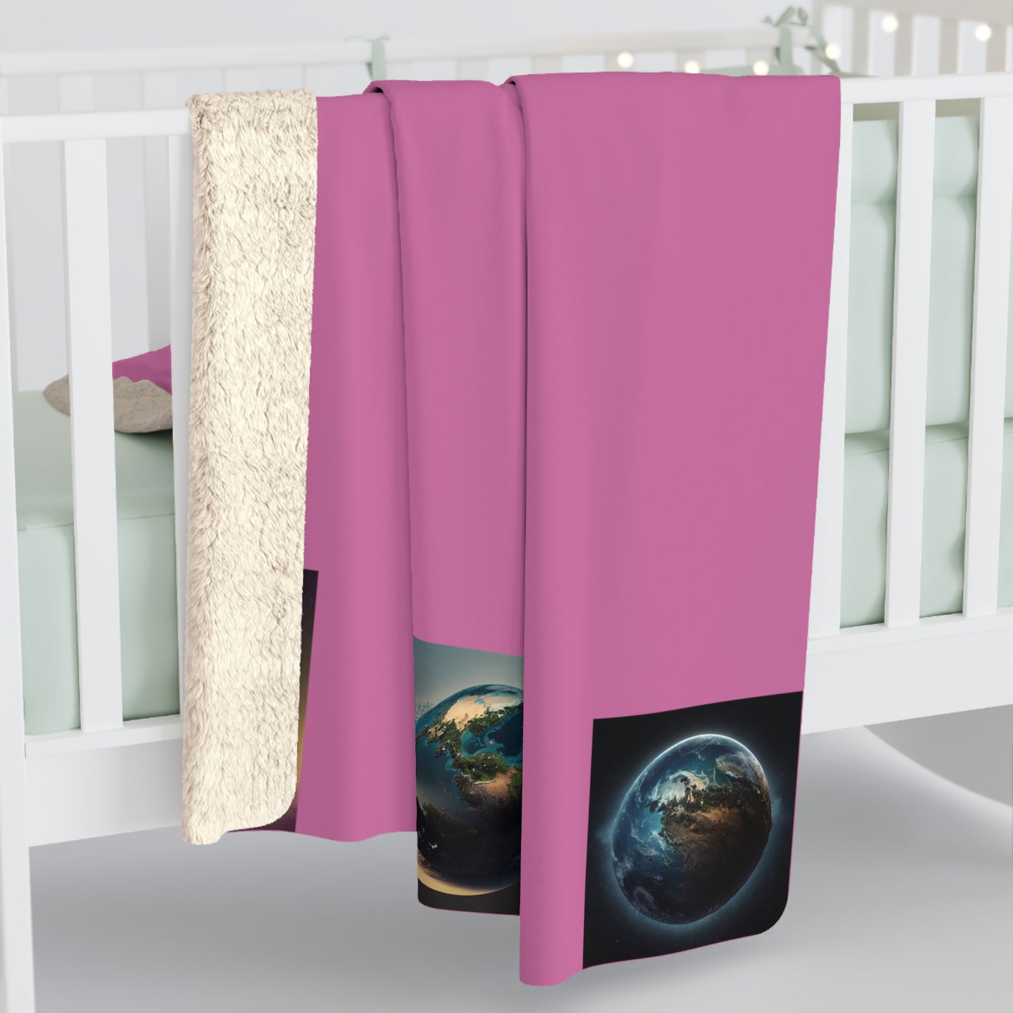 Matiby MEK Pink Fleece Blanket