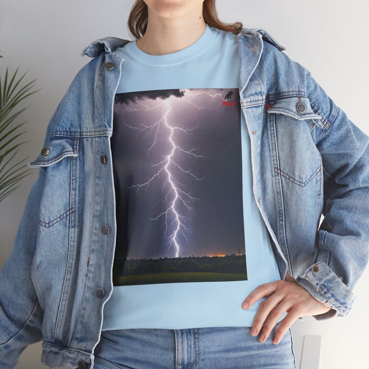 Lightning Style Unisex Heavy Cotton Tee