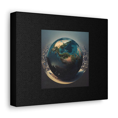 Matiby Worlds Black Canvas Gallery Wraps