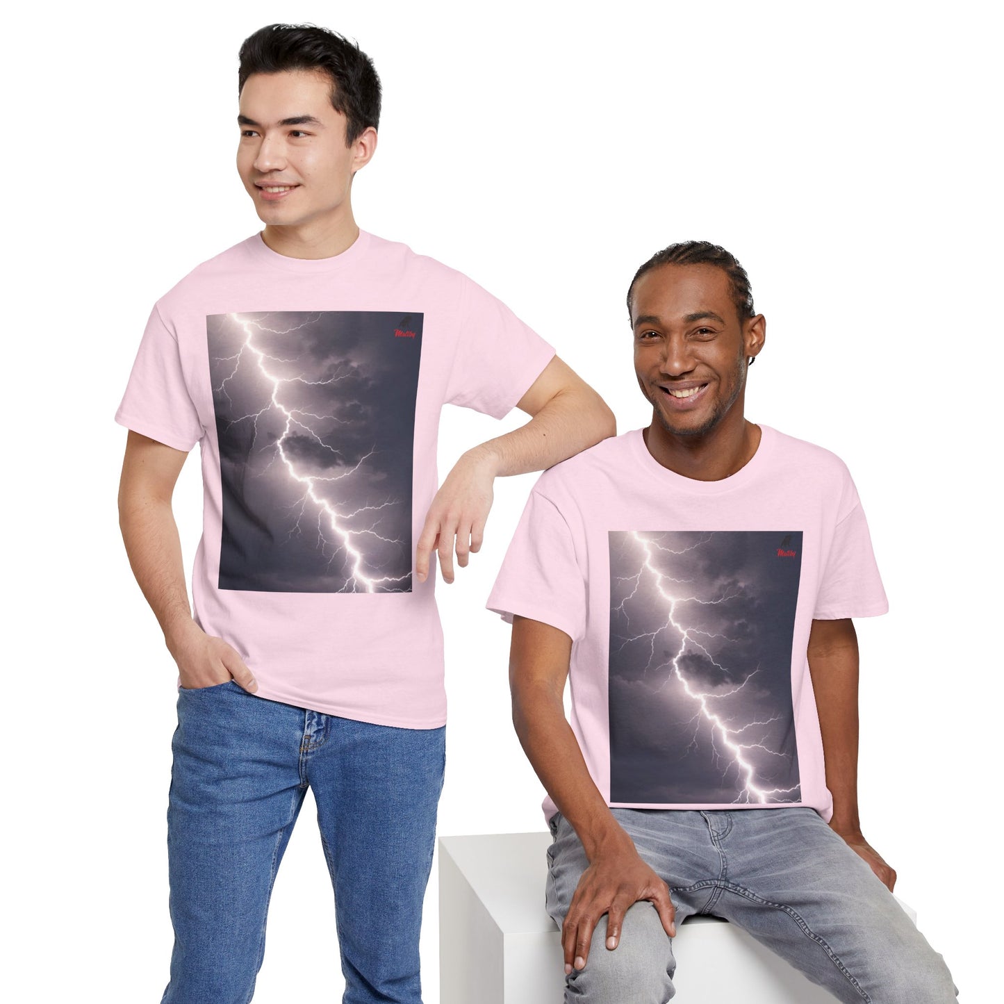 Lightning Style Unisex Heavy Cotton Tee