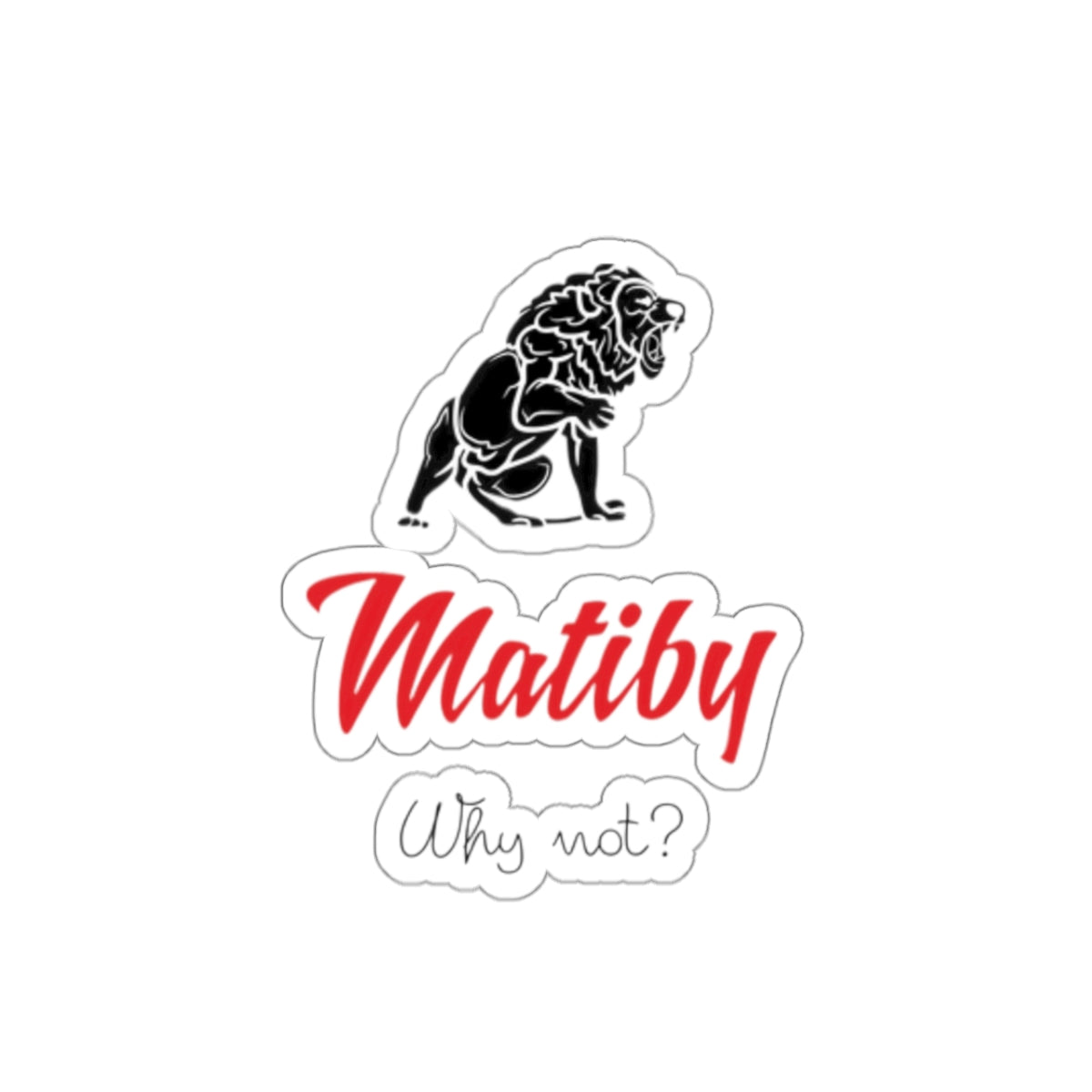 Matiby Logo Kiss-Cut Stickers