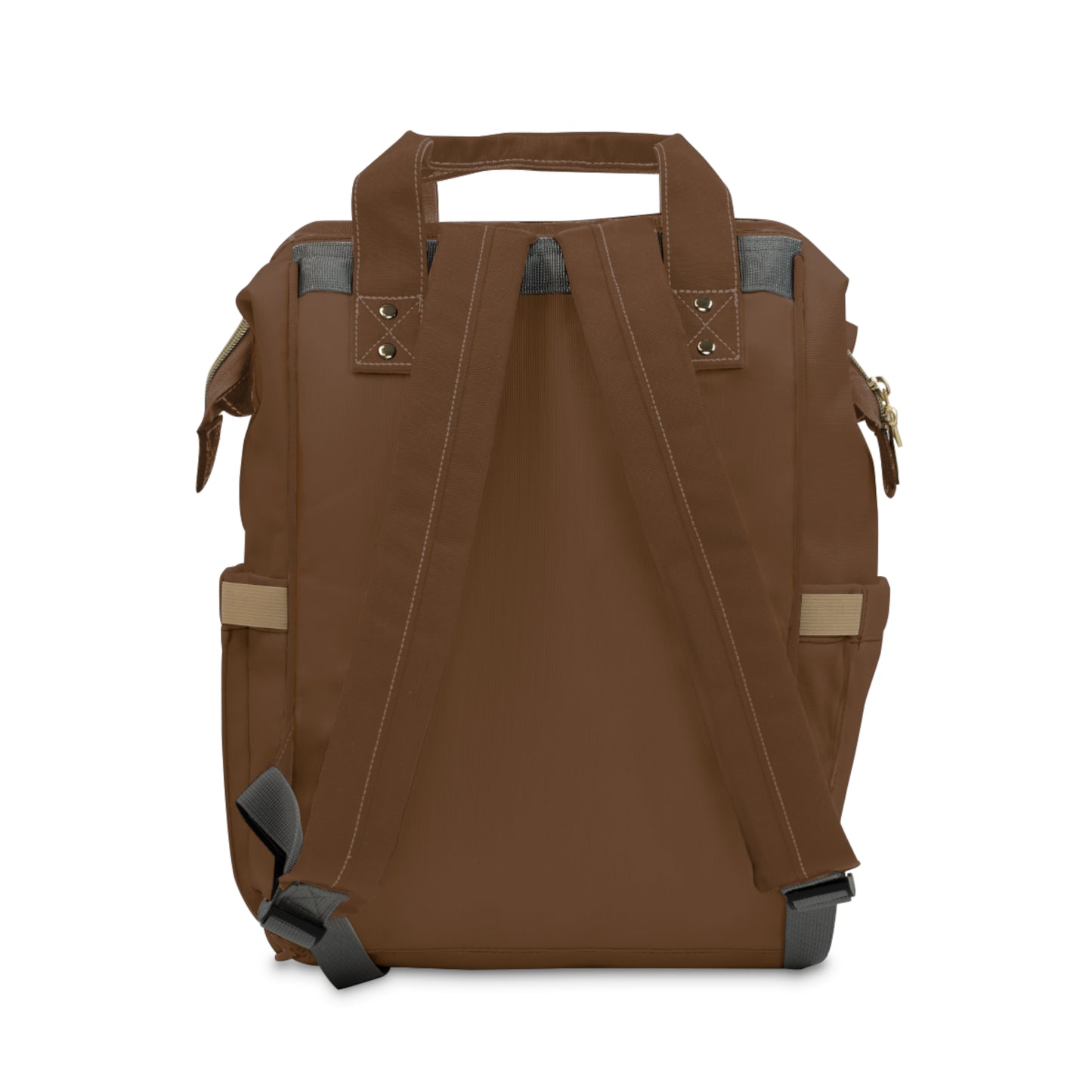 Multifunctional Diaper Backpack Brown