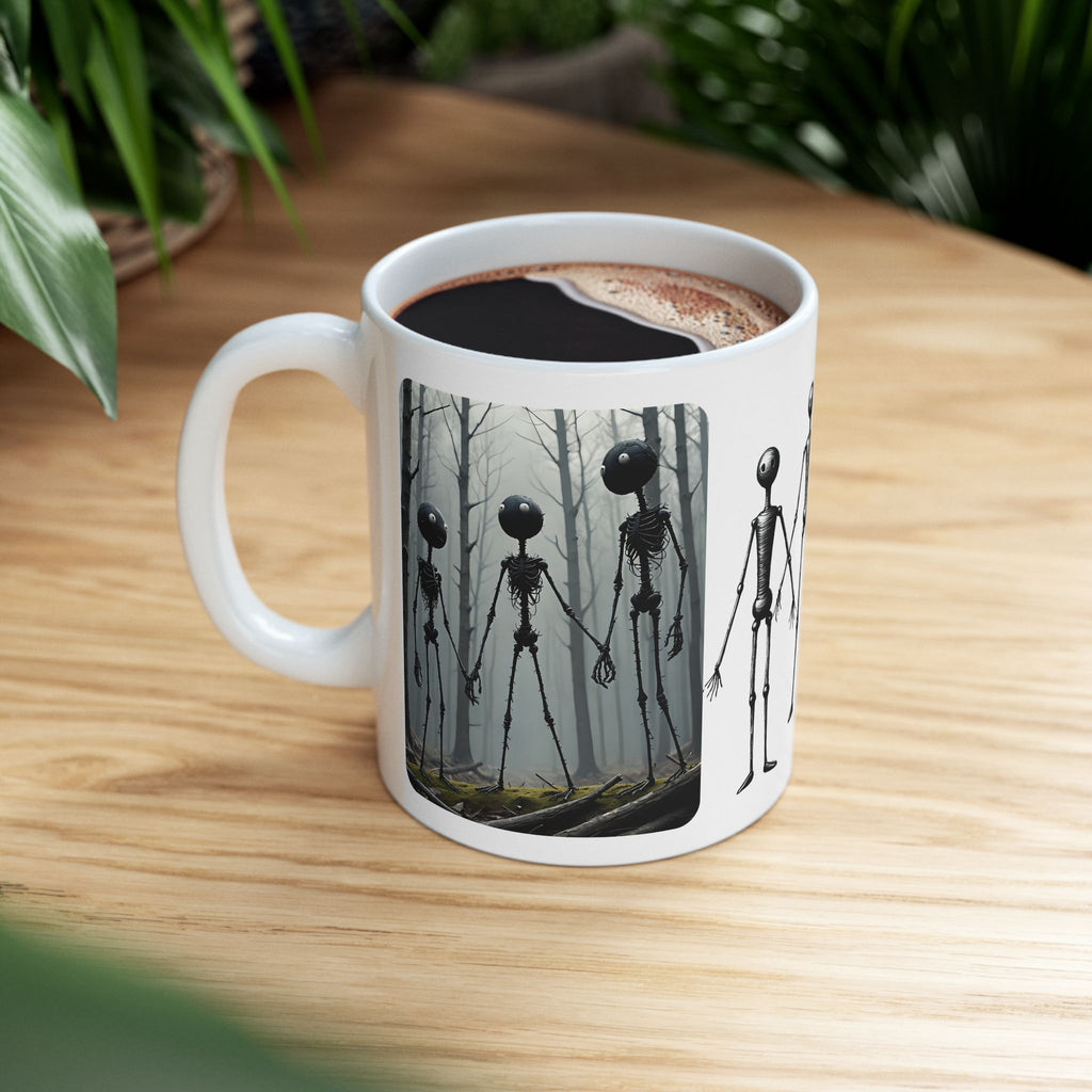 The Stick-To-It Species #10 White Ceramic Mug – Anatomy of Optimism Cup 11oz/15oz