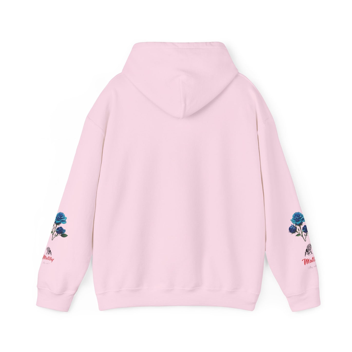 Japanese Blue Roses Landscape Unisex Heavy Blend™ Hooded Sweatshirt