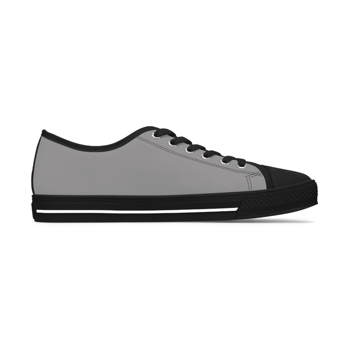 Women's Grey Low Top Sneakers