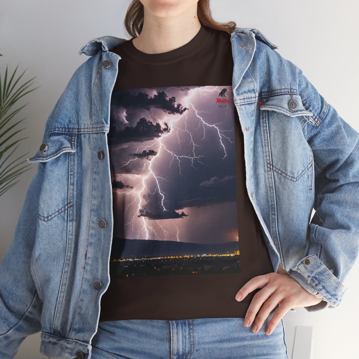 Lightning Style Unisex Heavy Cotton Tee