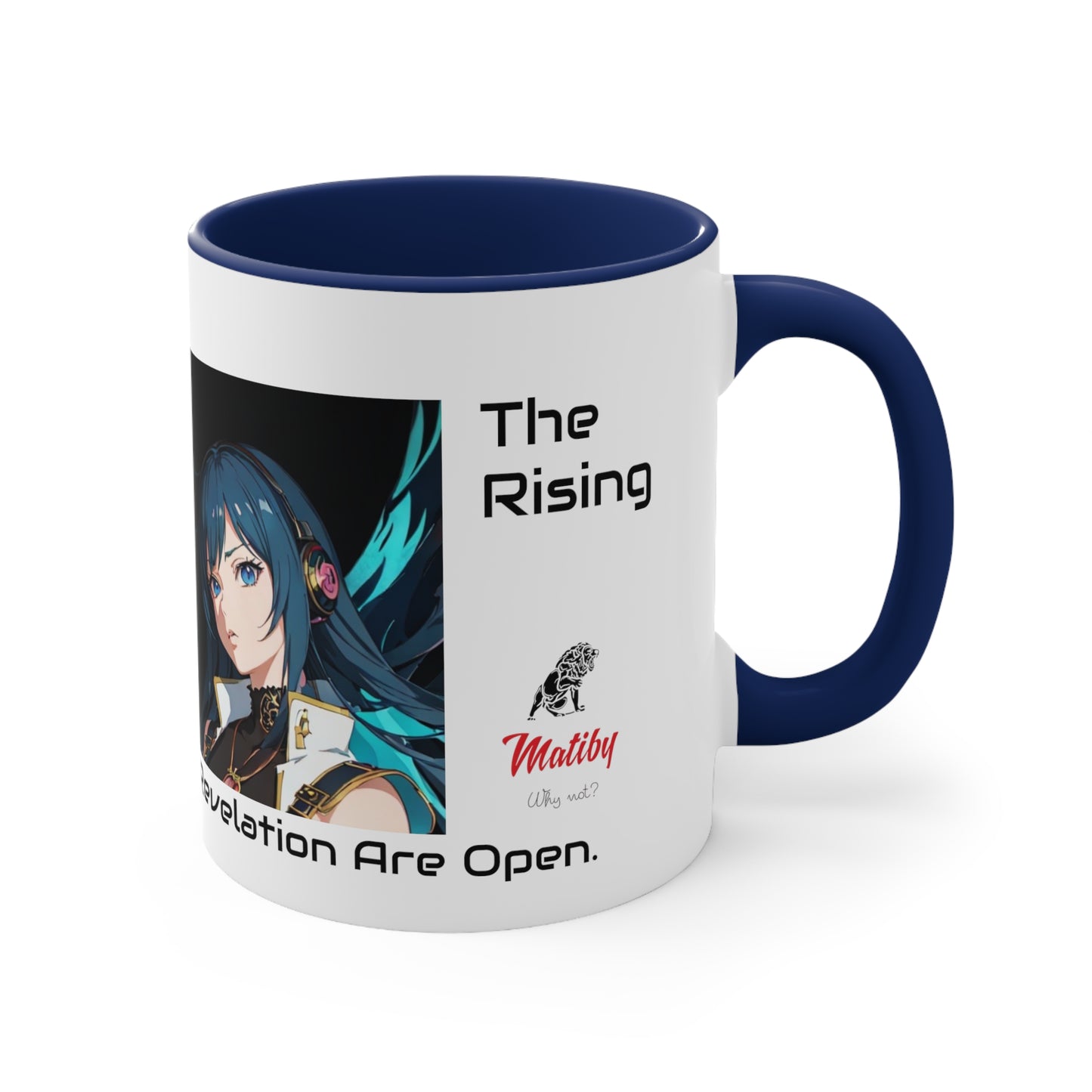 The Rising Accent Mug, 11oz