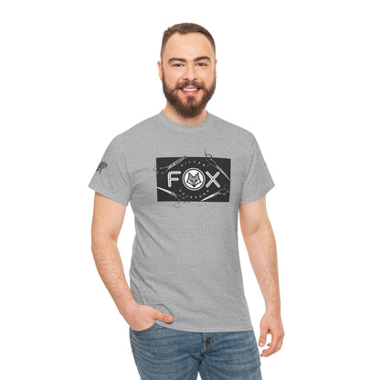 Silver Fox Scissors Unisex Heavy Cotton Tee