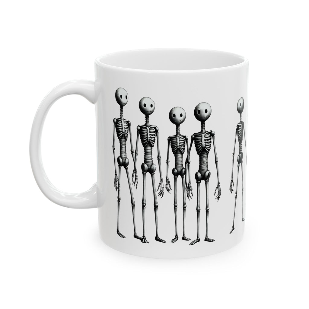 The Stick-To-It Species #11 White Ceramic Mug – Anatomy of Optimism Cup 11oz/15oz