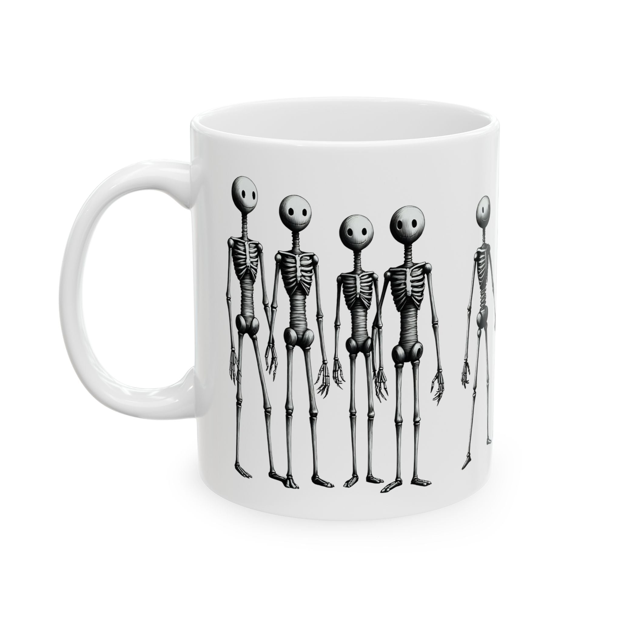The Stick-To-It Species #11 White Ceramic Mug – Anatomy of Optimism Cup 11oz/15oz