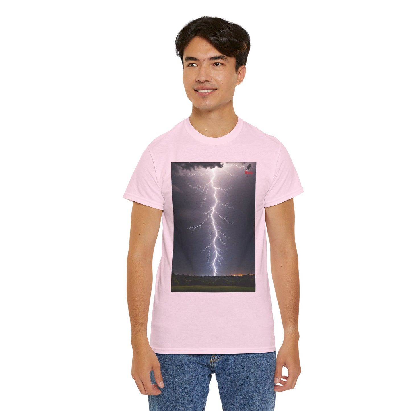 Lightning Style Unisex Heavy Cotton Tee