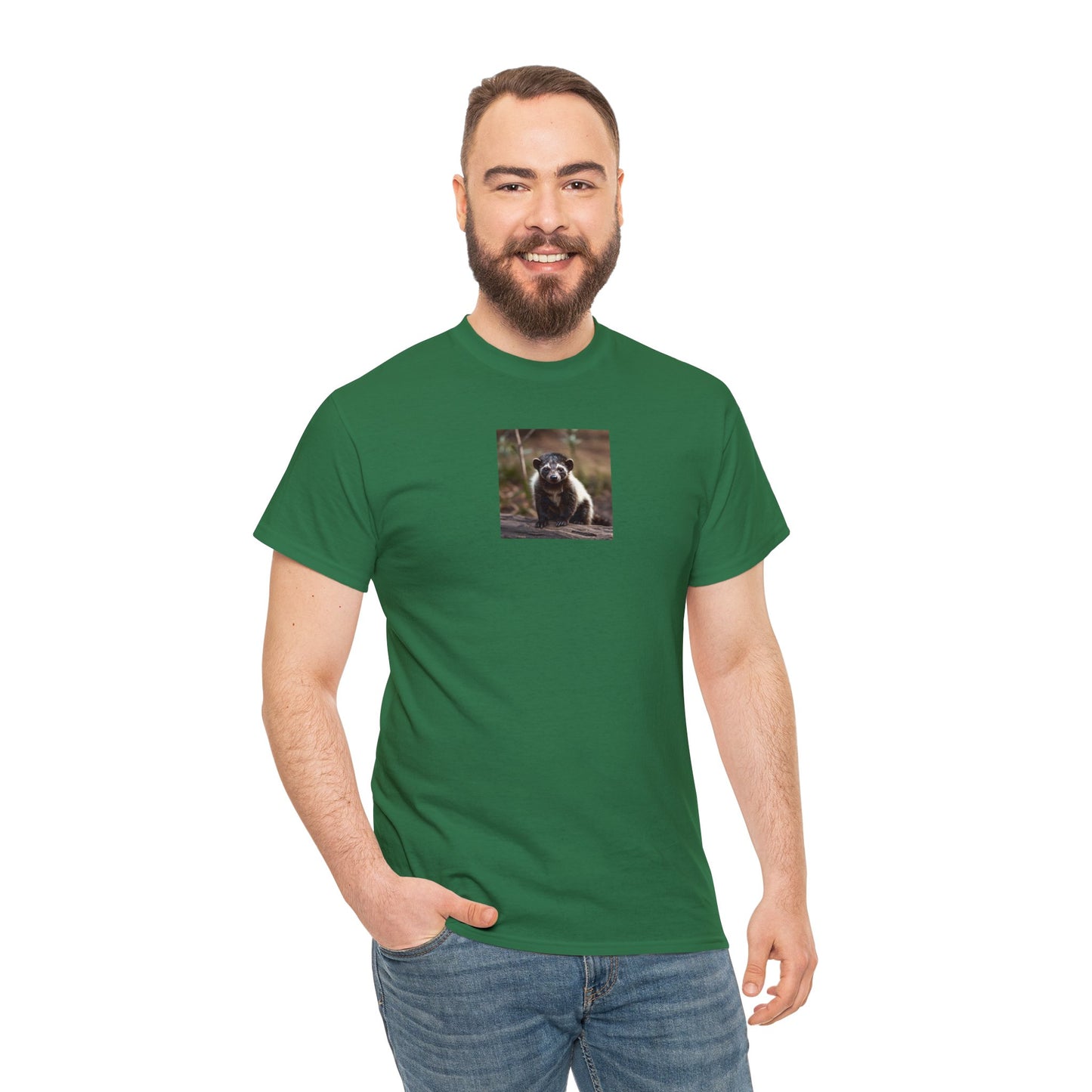 Matiby Honey Badger Unisex Heavy Cotton Tee