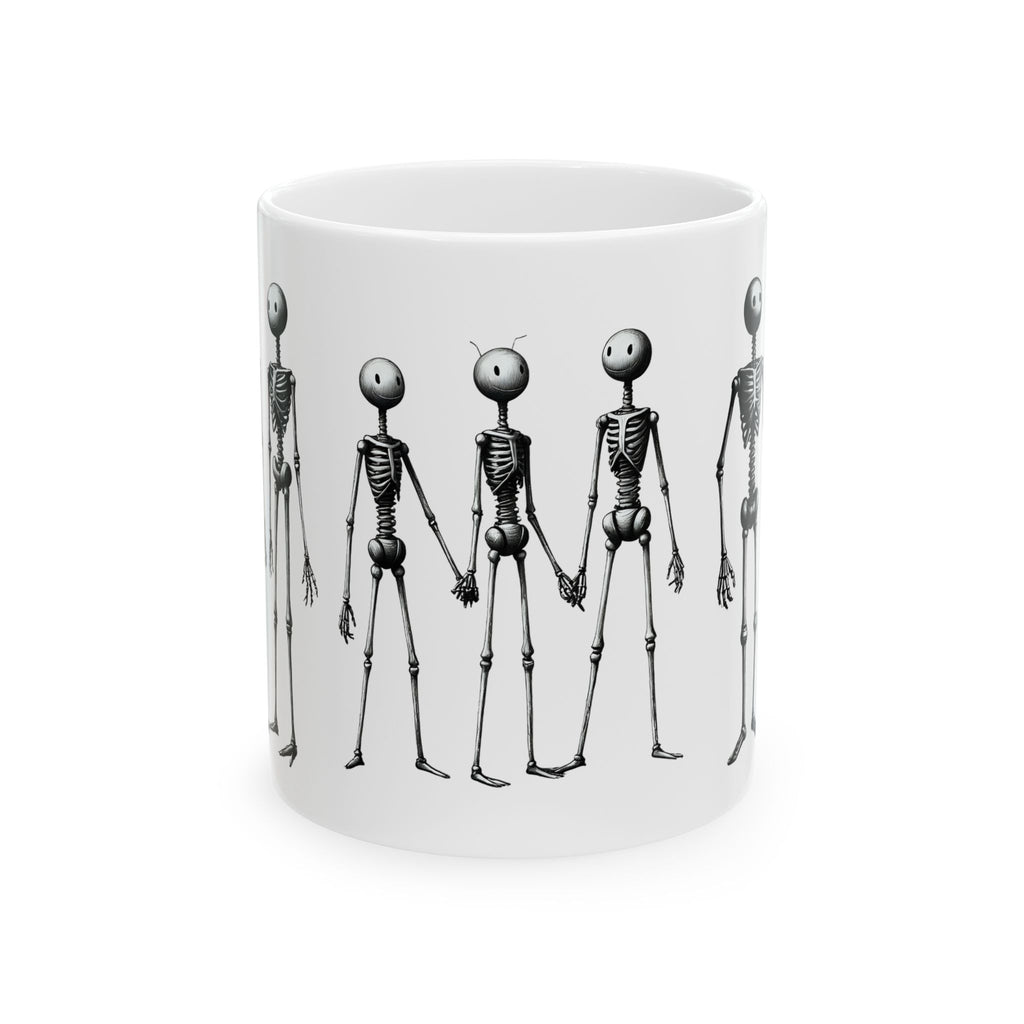 The Stick-To-It Species #18 White Ceramic Mug – Anatomy of Optimism Cup 11oz/15oz