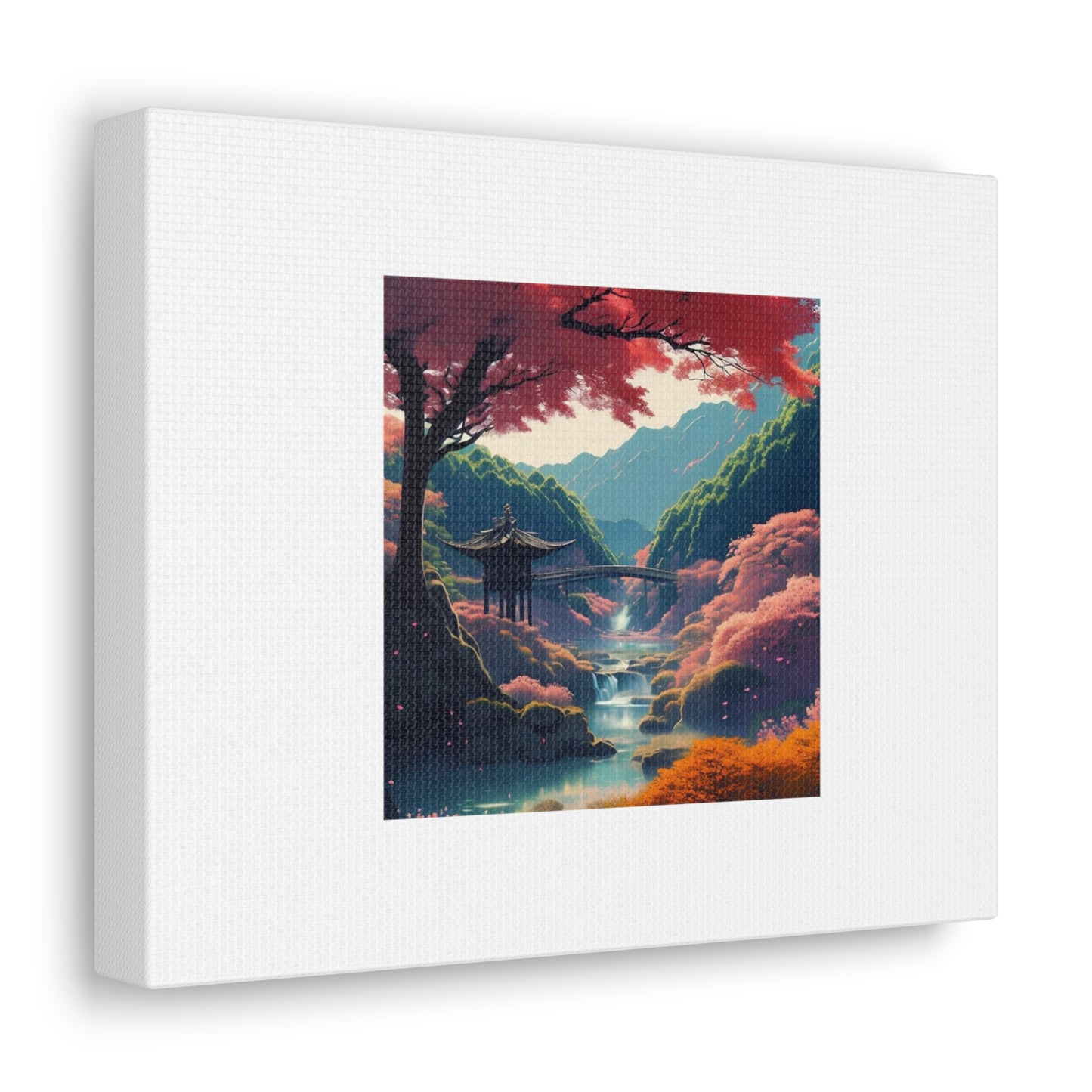 Artzy Scenic White Canvas Gallery Wraps