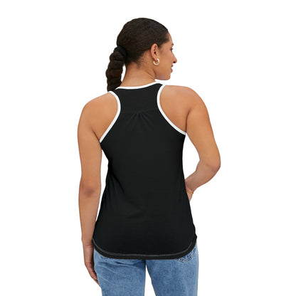 Women's Black Tank Top (AOP)