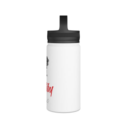 Matiby Stainless Steel Water Bottle, Handle Lid