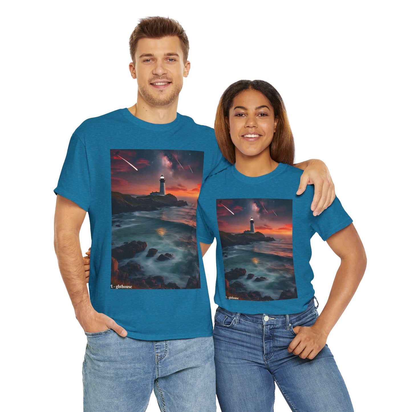 Lighthouse Unisex Heavy Cotton Tee