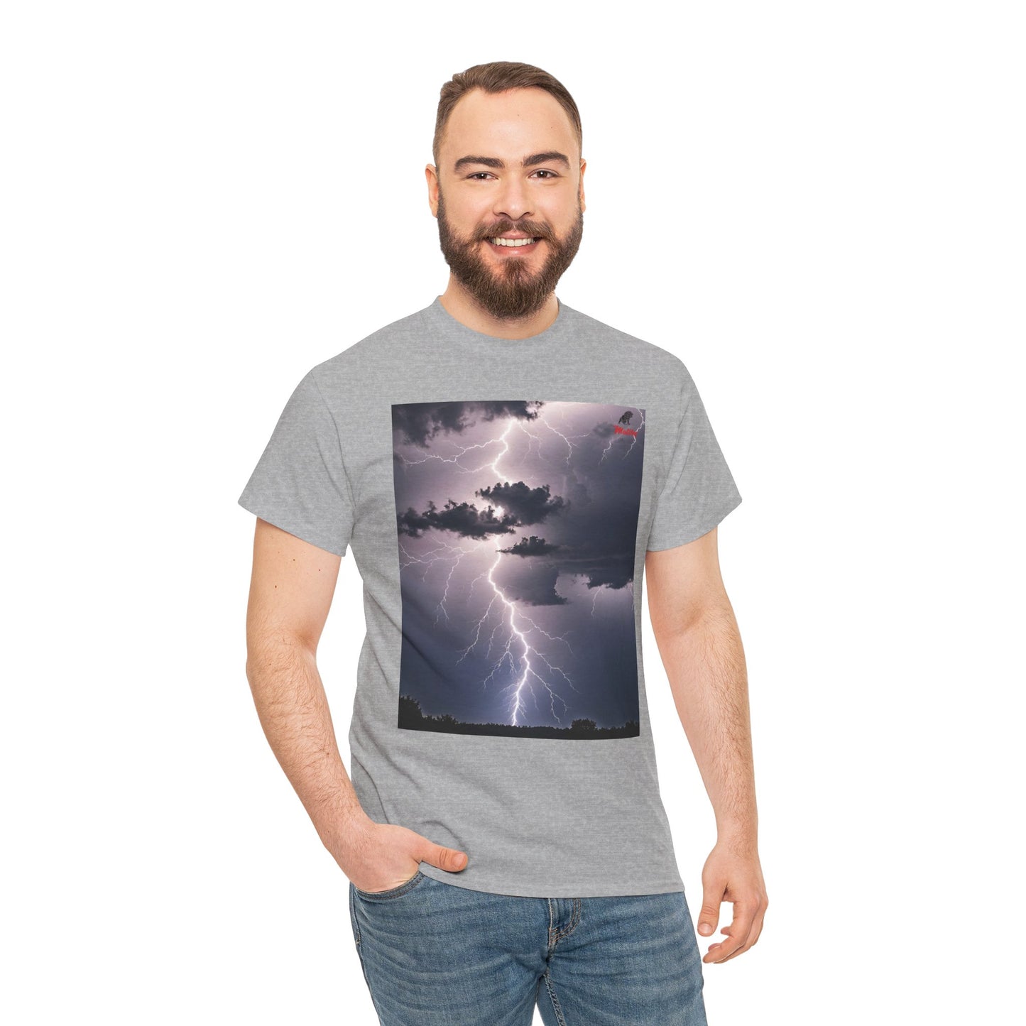 Lightning Style Unisex Heavy Cotton Tee