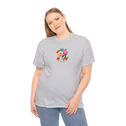 Matiby Floral Unisex Heavy Cotton Tee